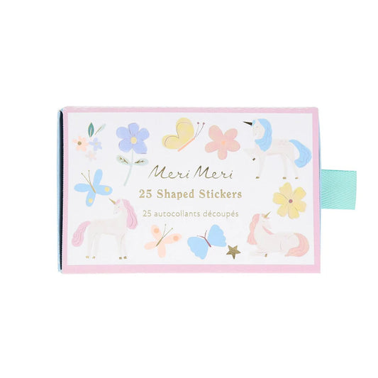 Meri Meri Unicorn Shaped Stickers (x 25)