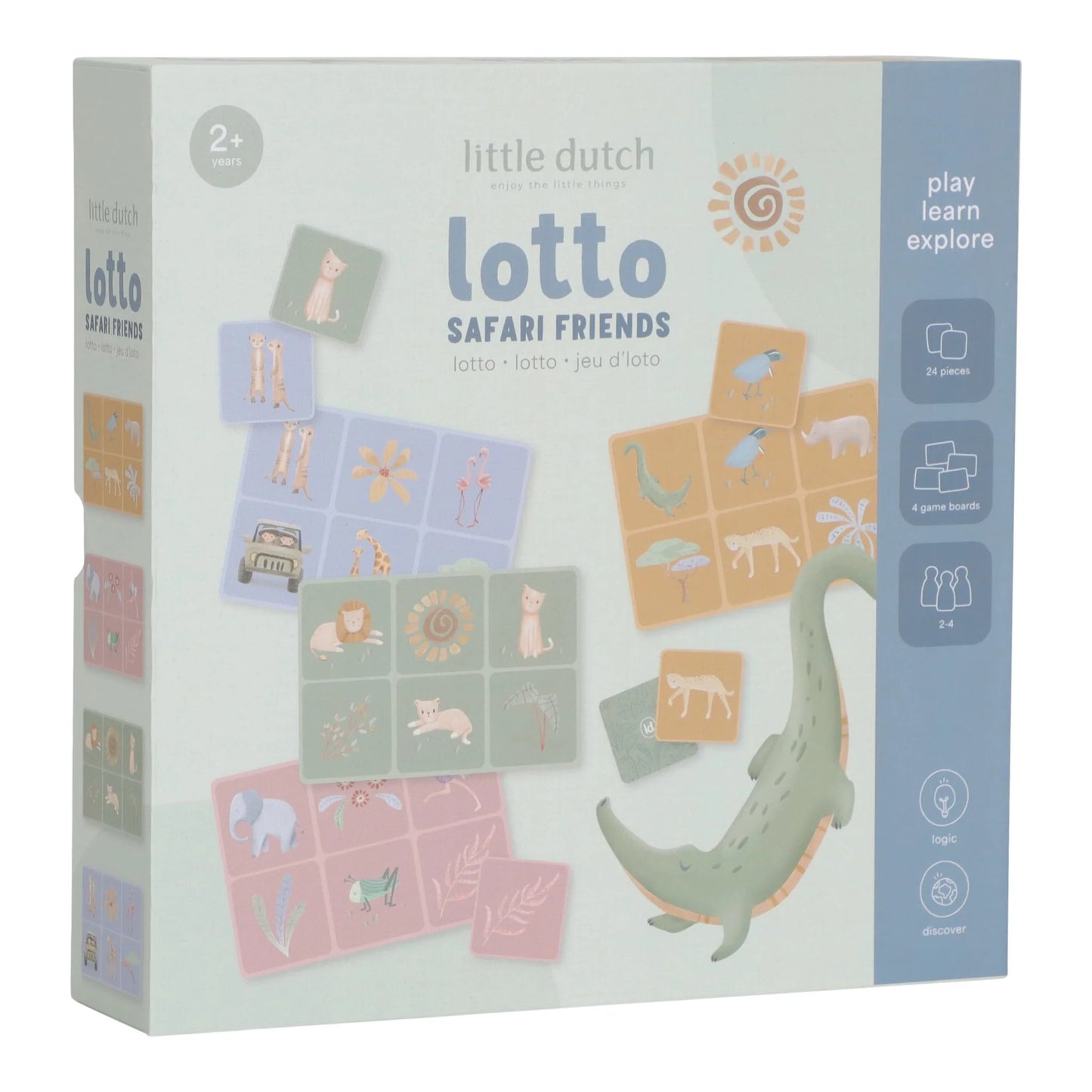 Little Dutch Lotto Game FSC - Safari Friends
