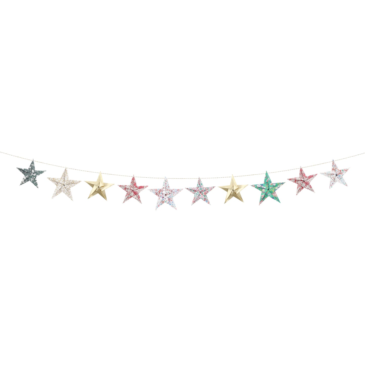 Meri Meri x Liberty Origami Star Garland