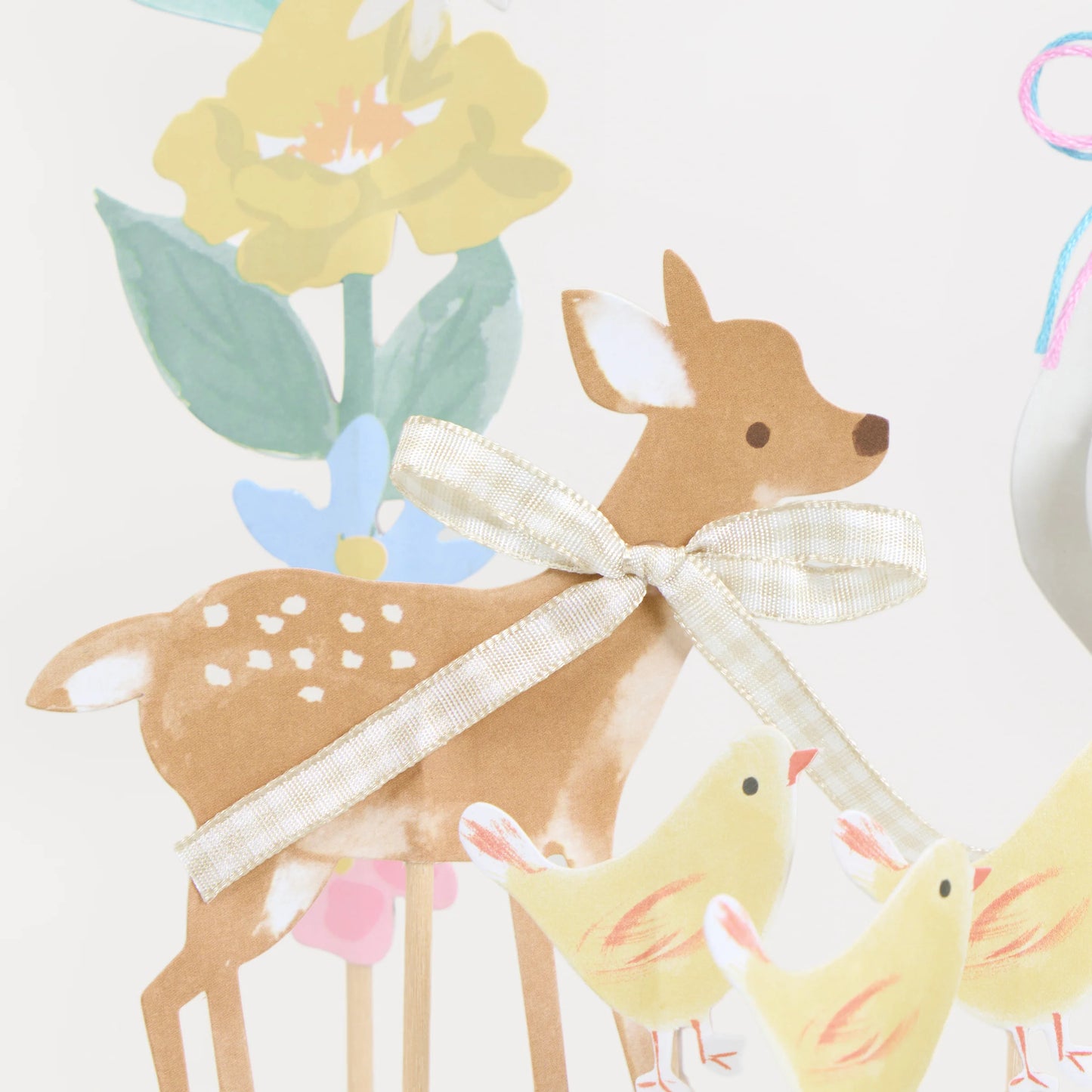 Meri Meri Little Animals Cake Toppers (x 8)