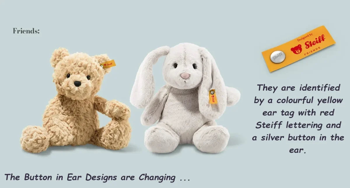 Steiff Hoppie Rabbit Soft Toy 18cm