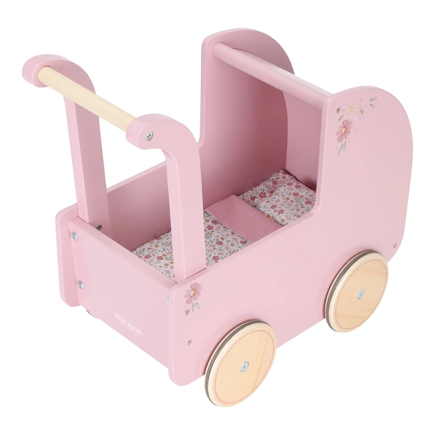 Little Dutch Wooden Doll Pram