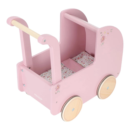 Little Dutch Wooden Doll Pram