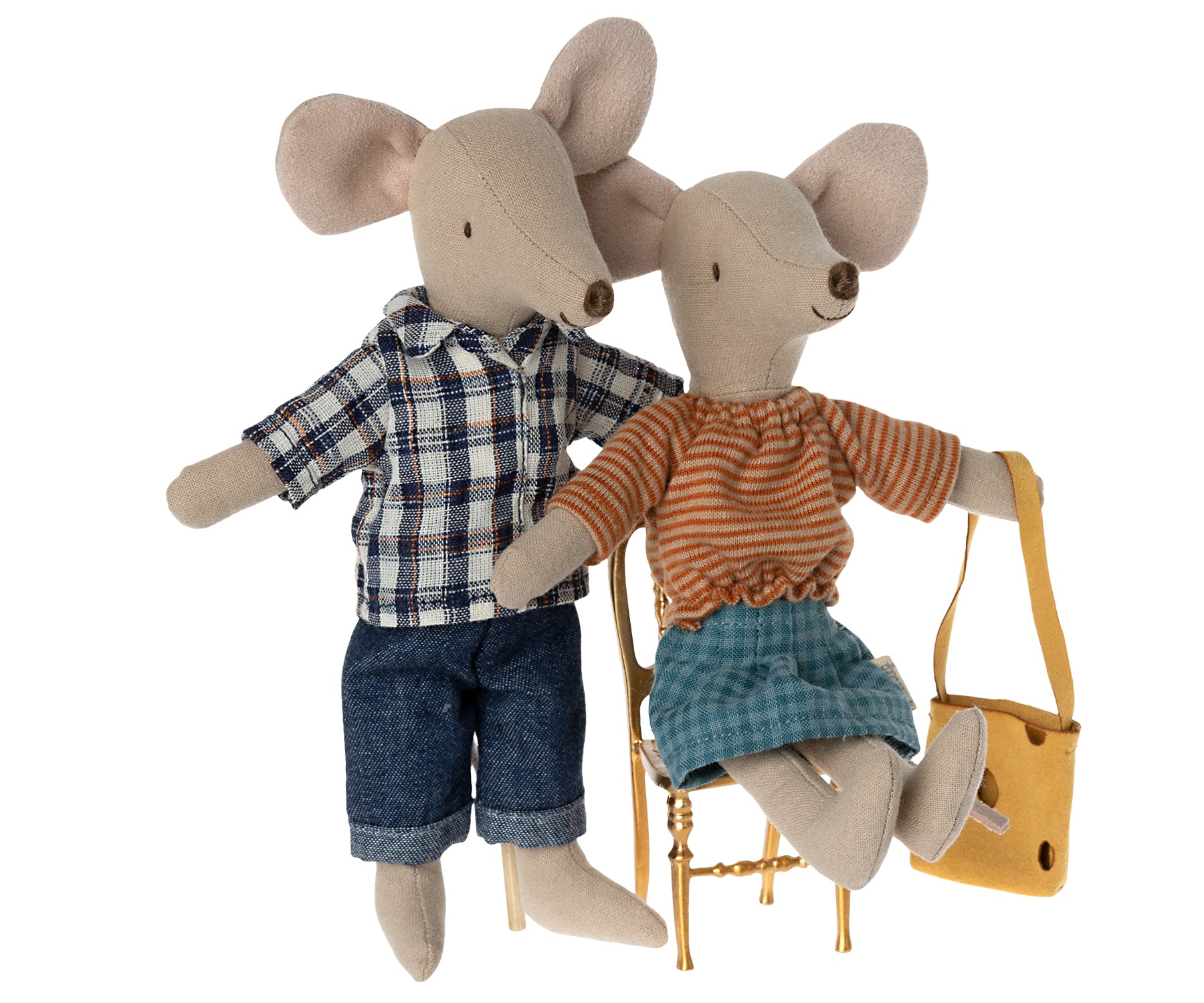 Maileg SS23 mum and dad mouse