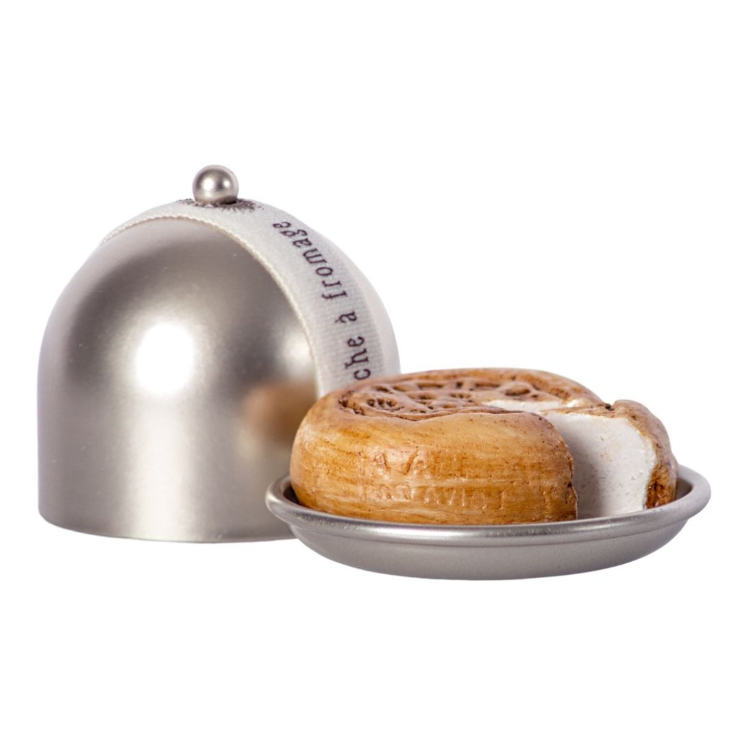 Maileg food miniature cheese bell with cheese 